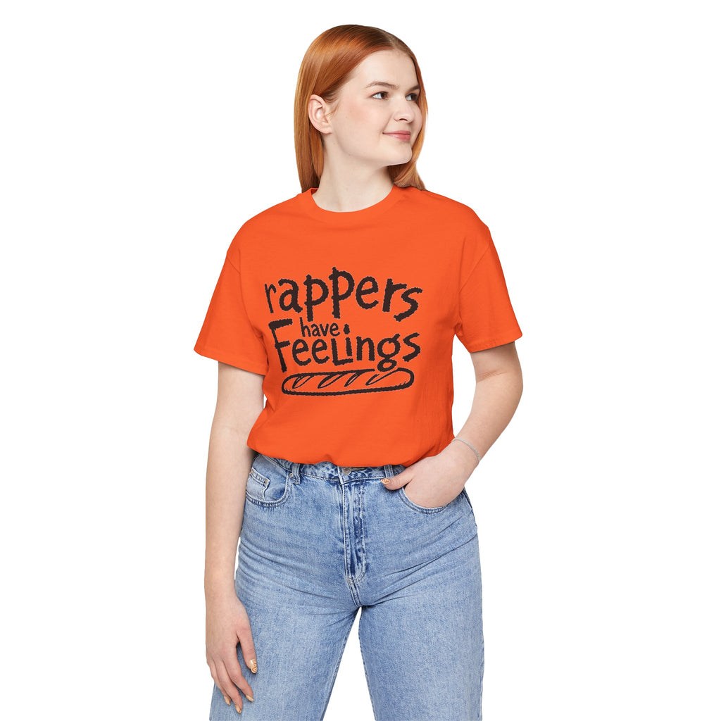 Rappers Have Feelings Graphic T-Shirt Rap Band Group Duo Flight of the Conchords