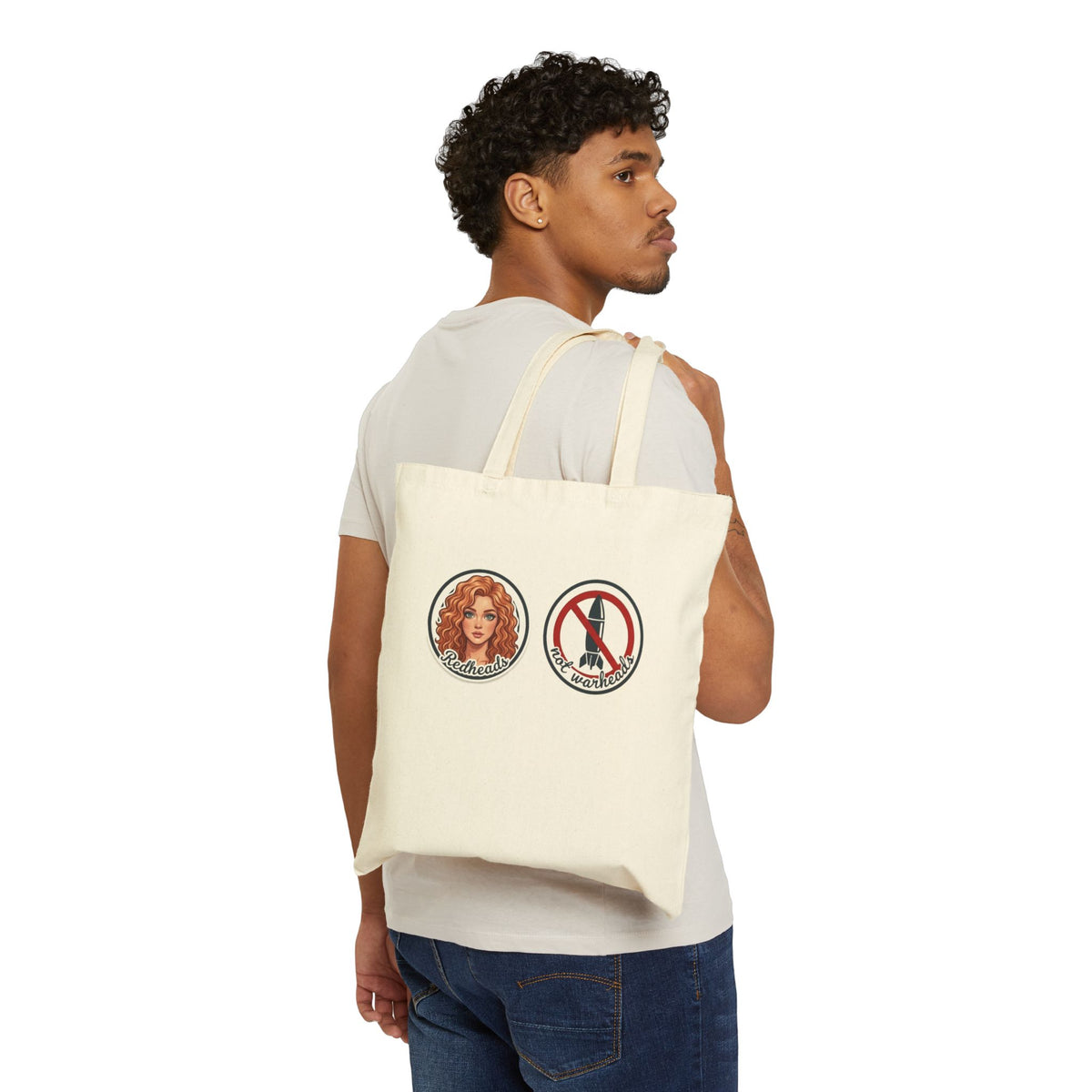 Redheads Not Warheads Tote Bag