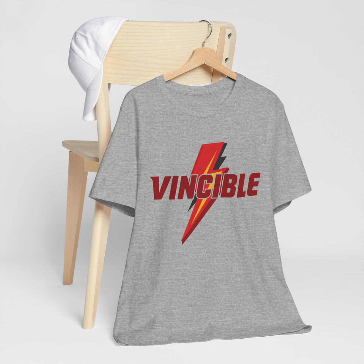 Vincible Lightning Bolt Tee Graphic T-Shirt