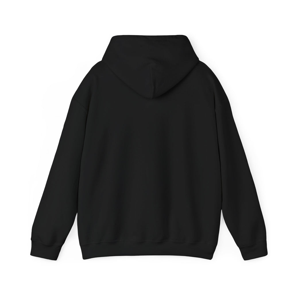 Hoodie — Retro Mermaid & No-Peek Rocket Patch Graphic Hoodie