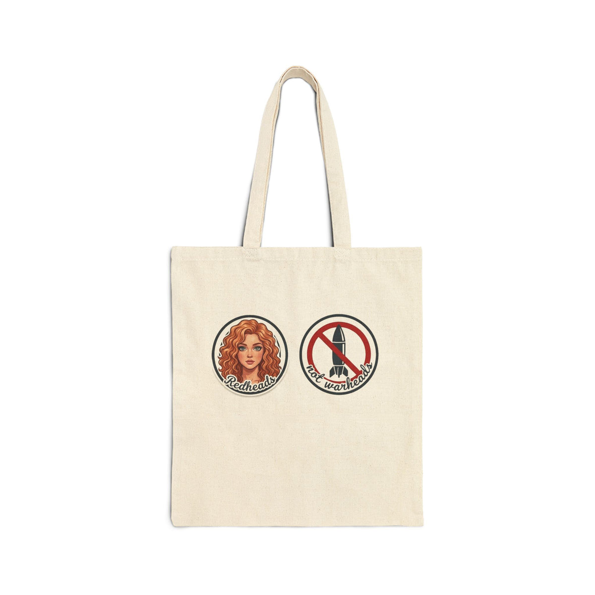 Redheads Not Warheads Tote Bag