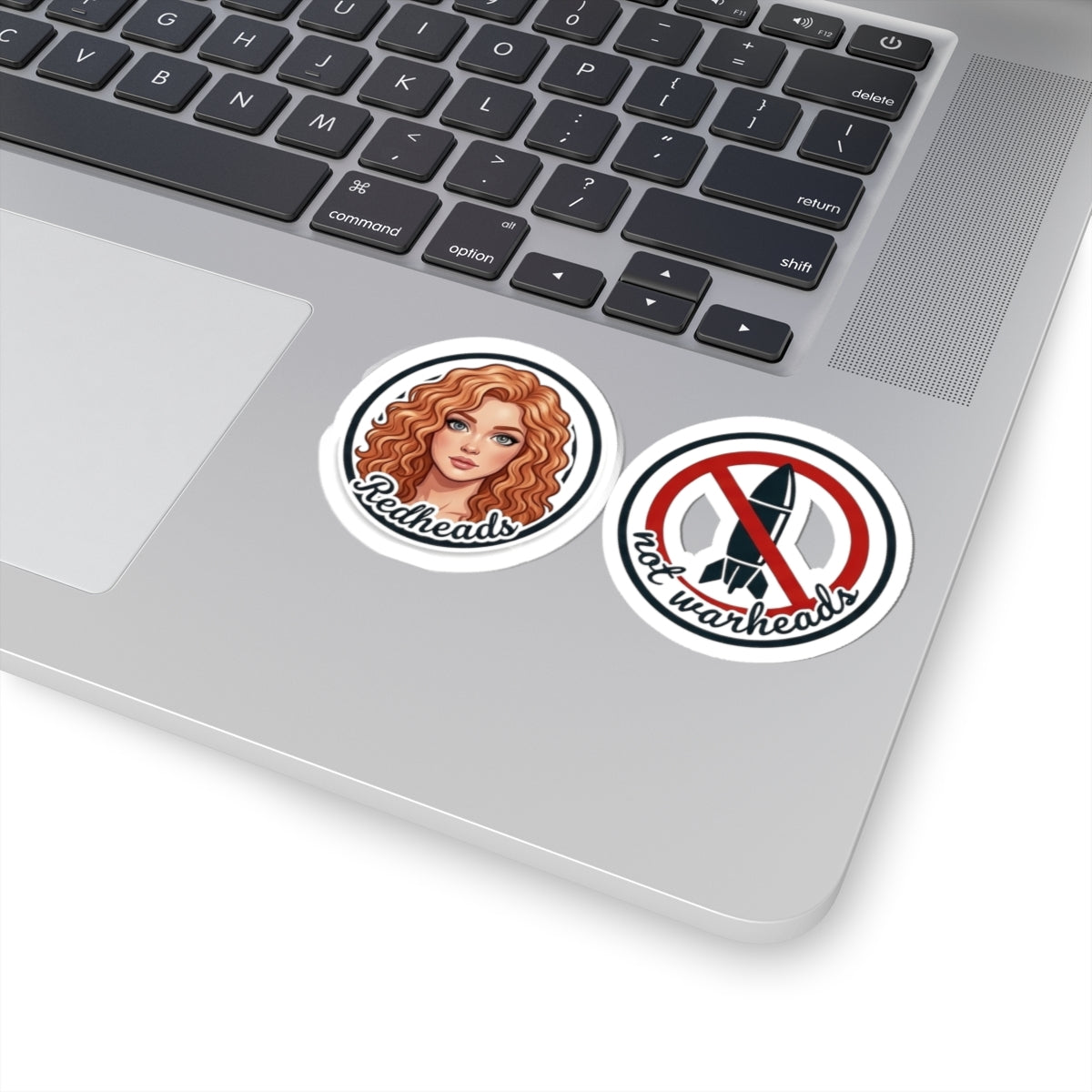 Redheads Not Warheads Sticker Set