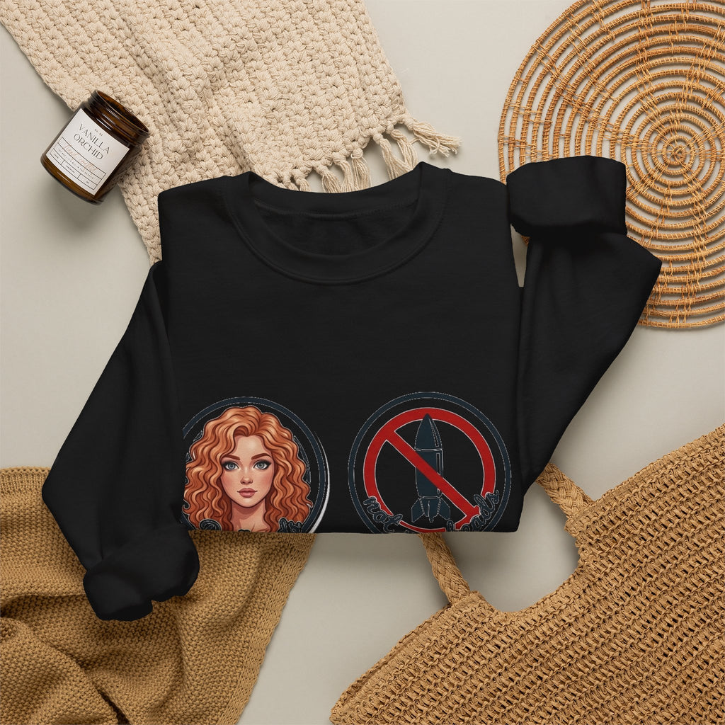 Redheads Not Warheads Crewneck Sweatshirt