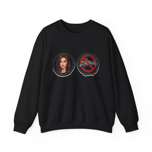 Brunettes Not Fighter Jets Crewneck Sweatshirt