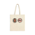 Tote Bag – "No Eggplants, Please" Illustrated Portrait Canvas Tote