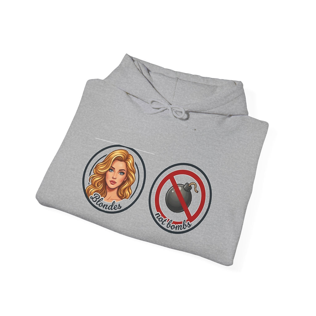 Blondes Not Bombs Hoodie