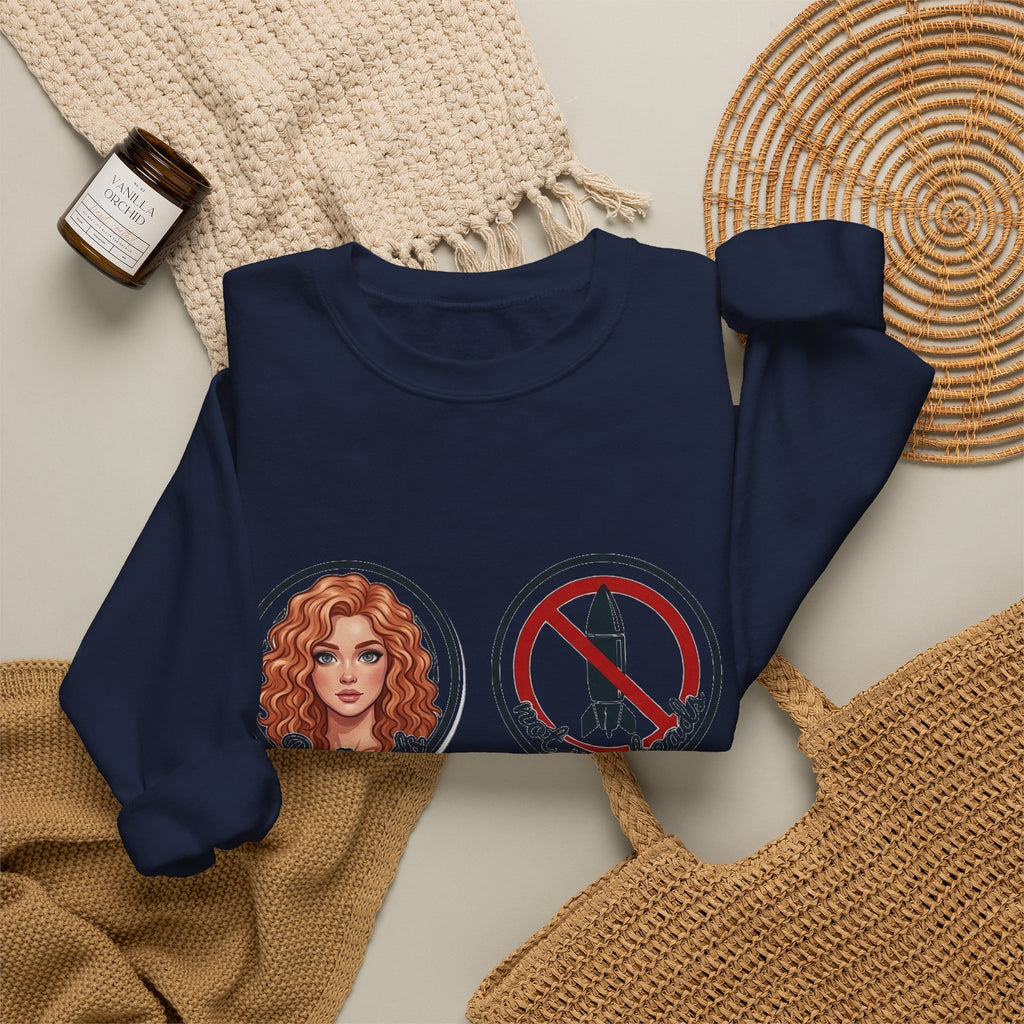 Redheads Not Warheads Crewneck Sweatshirt