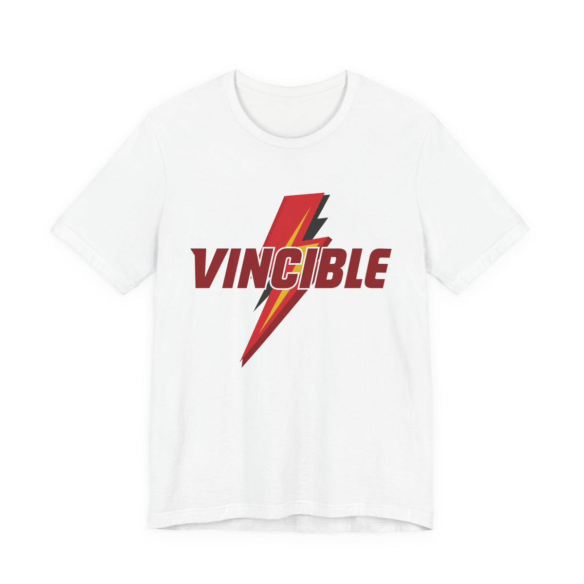 Vincible Lightning Bolt Tee Graphic T-Shirt