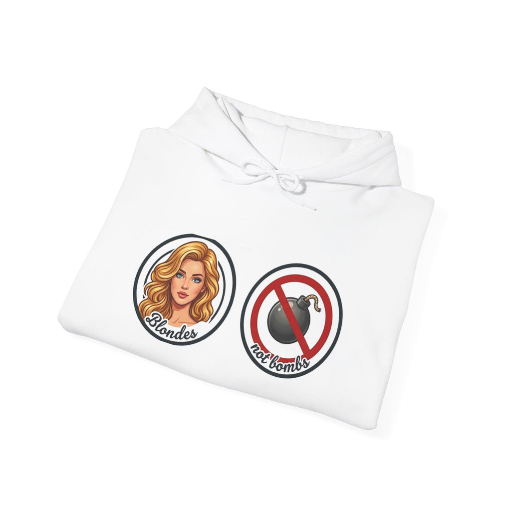 Blondes Not Bombs Hoodie