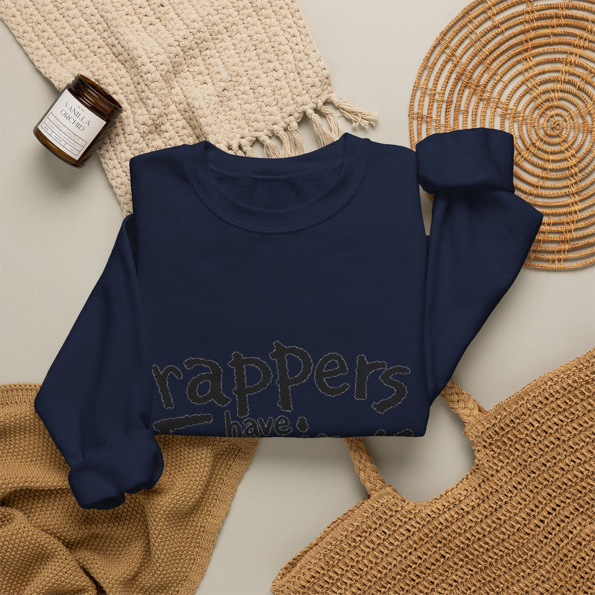 Rappers Have Feelings Crewneck Sweatshirt
